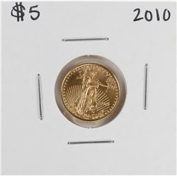 2010 $5 American Gold Eagle Coin
