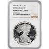 Image 1 : 1995-W $1 Proof American Silver Eagle Coin NGC PF69 Ultra Cameo