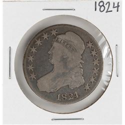 1824 Capped Bust Half Dollar Coin