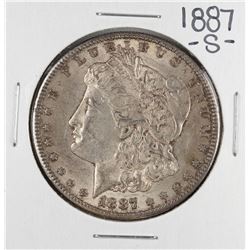1887-S $1 Morgan Silver Dollar Coin