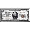 Image 1 : 1929 $20 BofA San Francisco, CA CH# 9174 National Currency Note