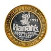 Image 1 : .999 Fine Silver Harrah's Casino Las Vegas, Nevada $10 Limited Edition Gaming Token