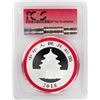 Image 2 : 2018 China 10 Yuan Panda Silver Coin PCGS MS70 First Strike