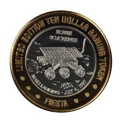 .999 Silver Fiesta Casino and Hotel $10 Casino Limited Edition Gaming Token