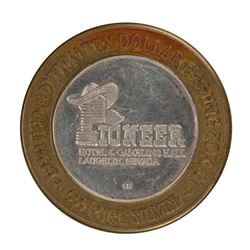 .999 Fine Silver Pioneer Laughlin, Nevada $10 Limited Edition Gaming Token