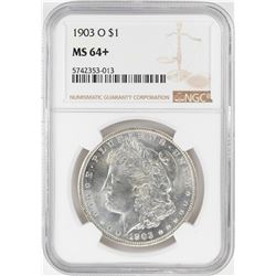 1904-O $1 Morgan Silver Dollar Coin NGC MS64+