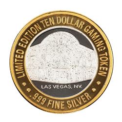 .999 Silver Golden Nugget Las Vegas $10 Limited Edition Casino Gaming Token
