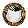 Image 2 : .999 Silver Mirage Las Vegas Nevada $10 Casino Limited Edition Gaming Token