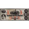 Image 1 : 1863 $1 The State of Florida Obsolete Note