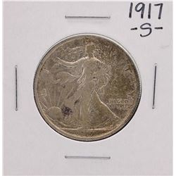 1917-S Walking Liberty Half Dollar Coin