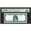 Image 1 : 1929 10 Unit American Bank Note Co. "Test Note" PMG Choice Uncirculated 63EPQ