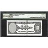 Image 2 : 1929 10 Unit American Bank Note Co. "Test Note" PMG Choice Uncirculated 63EPQ