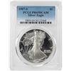 Image 1 : 1987-S $1 Proof American Silver Eagle Coin PCGS PR69DCAM