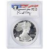 Image 1 : 1995-P $1 Proof American Silver Eagle Coin PCGS PR69DCAM Moy Signature