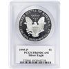 Image 2 : 1995-P $1 Proof American Silver Eagle Coin PCGS PR69DCAM Moy Signature