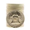 Image 2 : Roll of (20) Brilliant Uncirculated 1962-D Franklin Half Dollar Coins