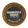 Image 1 : .999 Silver Boardwalk Casino Las Vegas, NV $10 Limited Edition Gaming Token