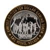 Image 2 : .999 Silver Tropicana Las Vegas, Nevada $10 Casino Limited Edition Gaming Token