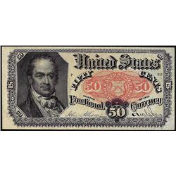 1875 Fifty Cents Fifth Issue Fractional Currency Note