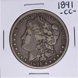 1891-CC $1 Morgan Silver Dollar Coin