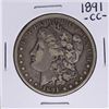 Image 1 : 1891-CC $1 Morgan Silver Dollar Coin