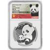 Image 1 : 2019 China 10 Yuan Panda Silver Coin NGC MS70 Early Releases