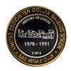 Image 2 : .999 Silver Las Vegas Club $10 Limited Edition Casino Gaming Token