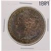 Image 1 : 1889 $1 Morgan Silver Dollar Coin Amazing Toning