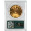 Image 2 : 1927 $20 St. Gaudens Double Eagle Gold Coin PCGS MS64 CAC Old Green Holder