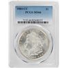 Image 1 : 1884-CC $1 Morgan Silver Dollar Coin PCGS MS66