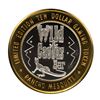 Image 2 : .999 Silver Rancho Mesquite Casino Nevada $10 Casino Limited Edition Gaming Token