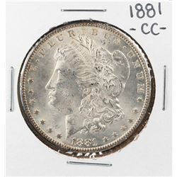 1881-CC $1 Morgan Silver Dollar Coin