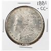 Image 1 : 1881-CC $1 Morgan Silver Dollar Coin