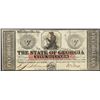 Image 1 : 1862 $5 The State of Georgia Milledgeville Obsolete Note