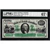 Image 1 : 1872 $50 State of South Carolina Revenue Bond Obsolete Note PMG Superb Gem Unc. 67EPQ