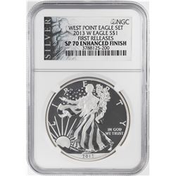 2013-W $1 Proof American Silver Eagle Coin NGC SP70 Enhanced Finish Early Releases
