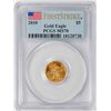Image 1 : 2010 $5 American Gold Eagle Coin PCGS MS70 First Strike