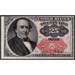 1874 25 Cents Fifth Issue Fractional Currency Note