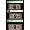 Image 1 : 1929 $5/10/20 Citizens NB Washington, PA CH# 3383 National Currency Notes PCGS VG10