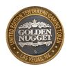 Image 1 : .999 Silver Golden Nugget Las Vegas $10 Limited Edition Casino Gaming Token