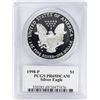 Image 2 : 1998-P $1 Proof American Silver Eagle Coin PCGS PR69DCAM Moy Signature