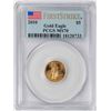 Image 1 : 2010 $5 American Gold Eagle Coin PCGS MS70 First Strike