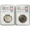 Image 1 : 2014 Baseball Hall of Fame Half Dollar Coins NGC MS70/PF70 Ultra Cameo Tom Lasorda Set
