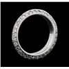 Image 3 : 14KT White Gold 1.44 ctw Diamond Eternity Ring