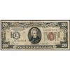 Image 1 : 1934A $20 Hawaii WWII Emergency Issue Federal Reserve Note