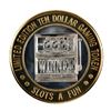 Image 2 : .999 Silver Slots A Fun Casino Las Vegas, NV $10 Limited Edition Casino Gaming Token
