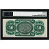 Image 2 : 1872 $50 State of South Carolina Revenue Bond Obsolete Note PMG Choice Uncirculated 64