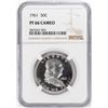 Image 1 : 1961 Proof Franklin Half Dollar Coin NGC PF66 Cameo