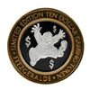Image 1 : .999 Silver Fitzgeralds Casino & Hotel Las Vegas, NV $20 Limited Edition Gaming Token