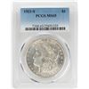 Image 1 : 1921-S $1 Morgan Silver Dollar Coin PCGS MS65